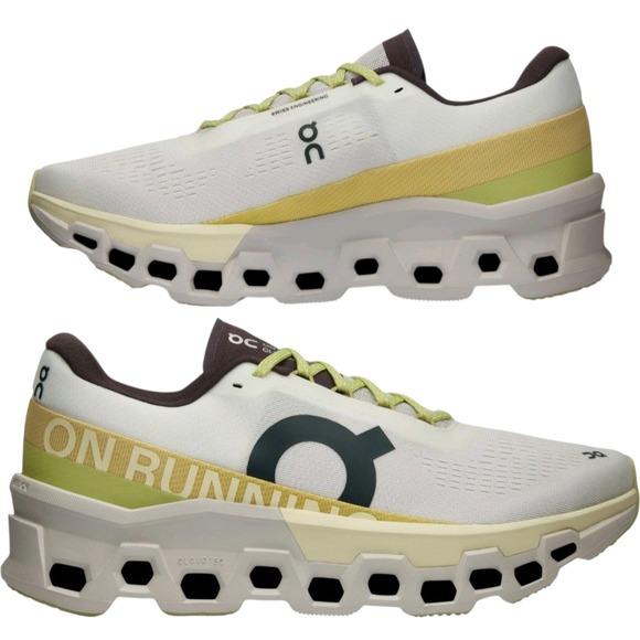 On Cloudmonster 2 Running Shoes Undyed Zest Green 3ME10122260 Men\'s Size 13 NEW main image 11
